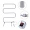 100W Electric Towel Warmer Freestanding Towel Holder Bathroom Towel Drying Rack
